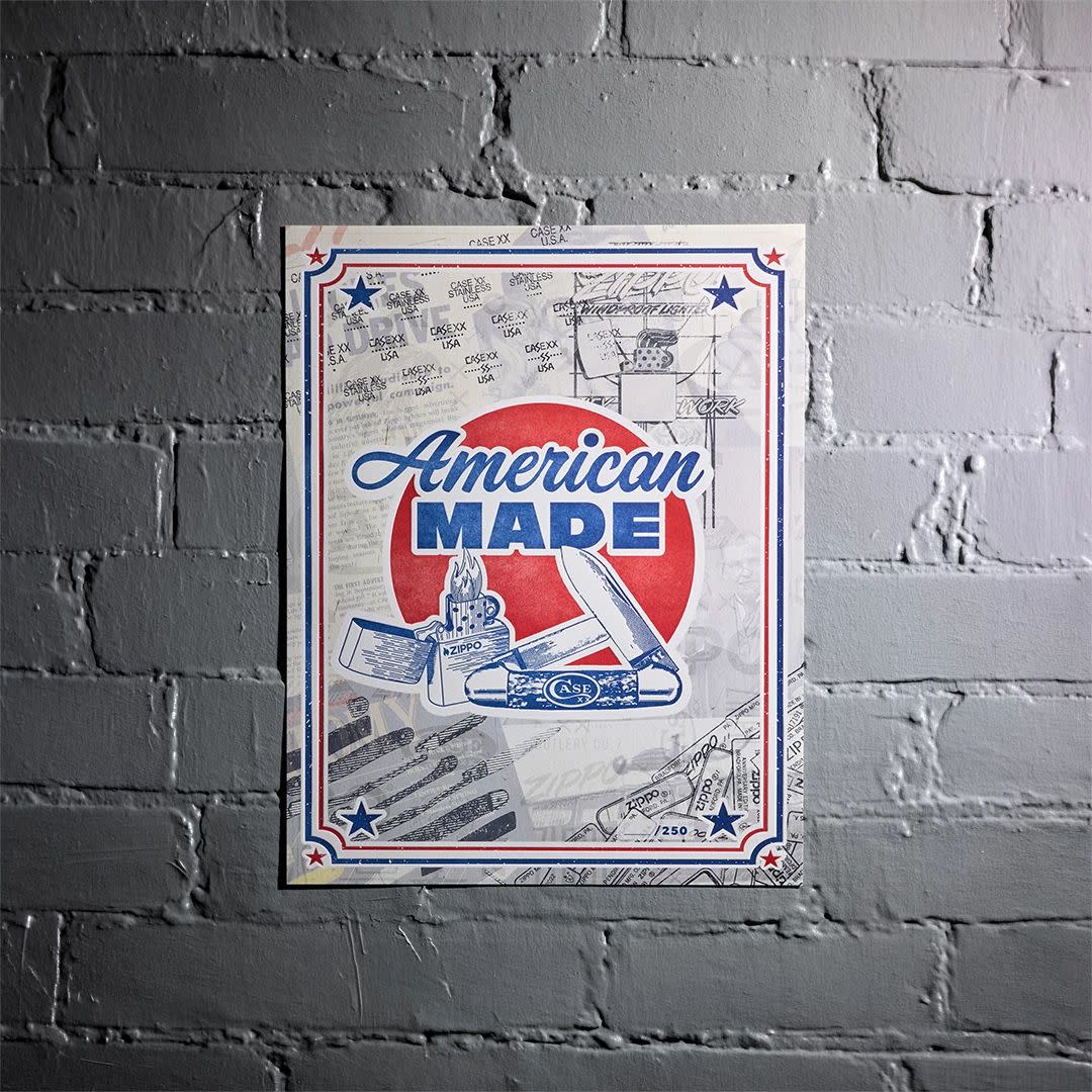250th Anniversary American Made Poster